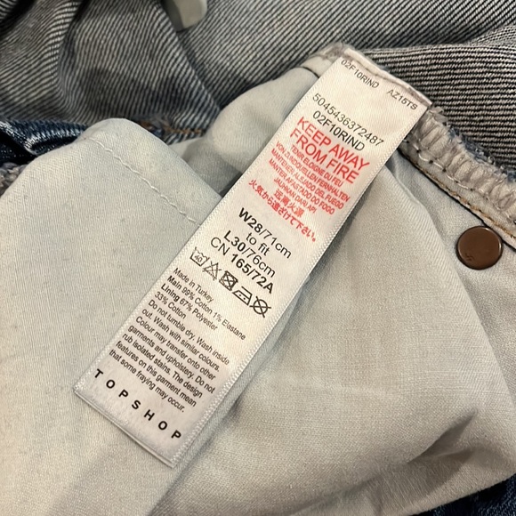 Topshop Jeans sz28 - Picture 6 of 8